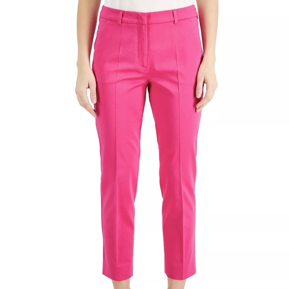 New WEEKEND MAX MARA Gineceo Slim Ankle Pants Size